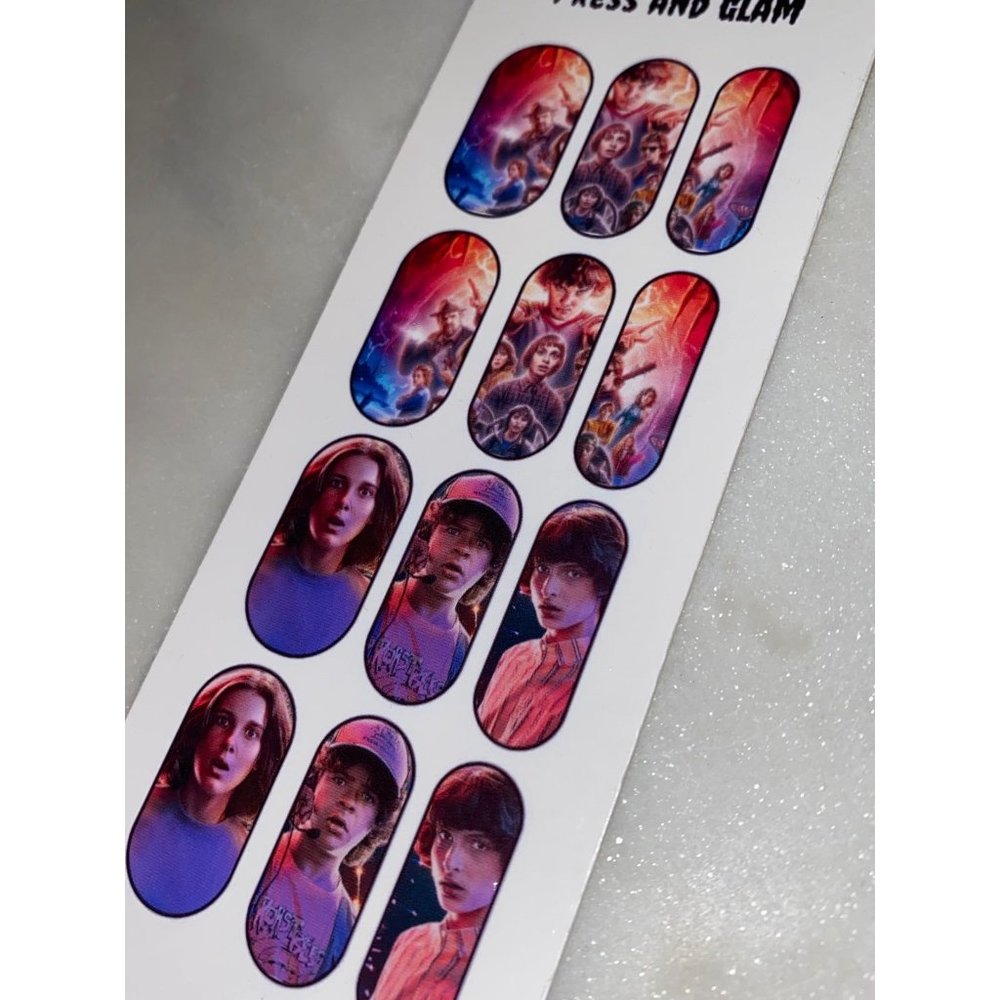 Stranger Things Nail Decals